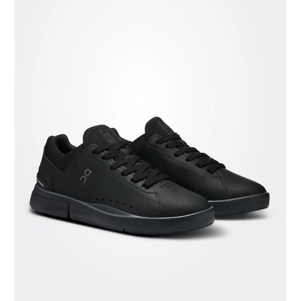 On‎ Running The Roger Advantage All Black Women's Size 7 Sneakers CloudTec